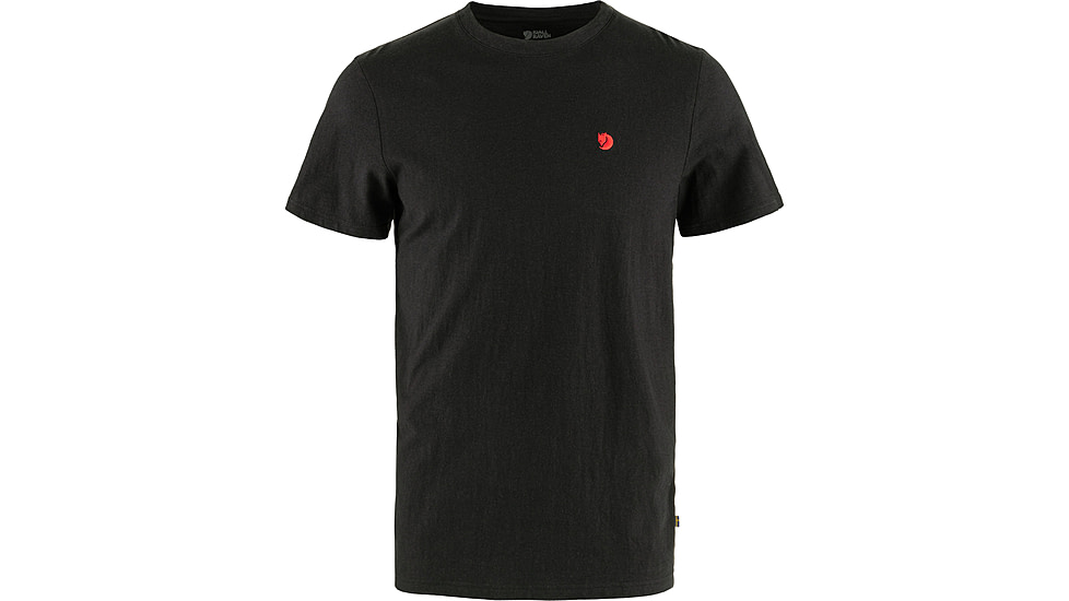 Fjallraven Hemp Blend T-Shirt - Mens, Black, Extra Large, F12600215-550-XL