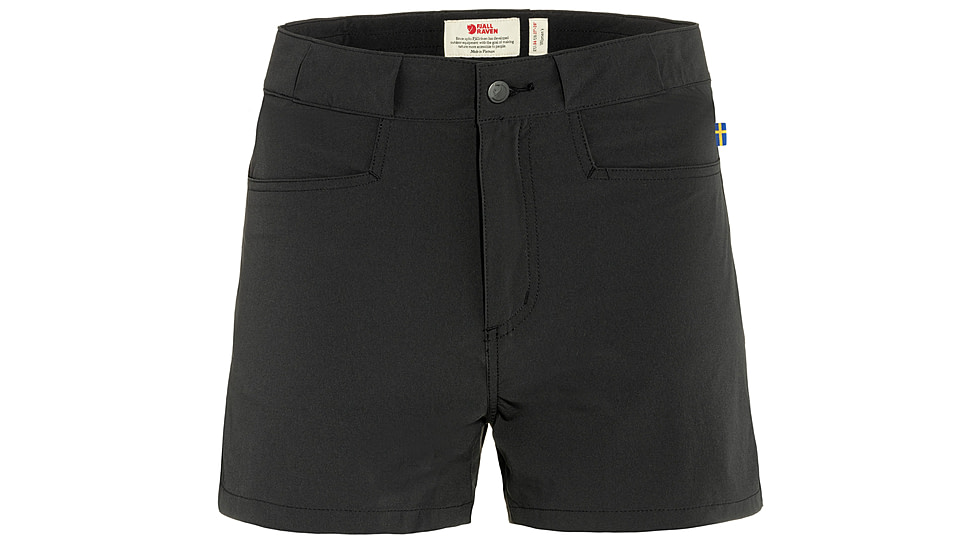 Fjallraven High Coast Lite Shorts - Womens, Black, 34, F89431-550-34