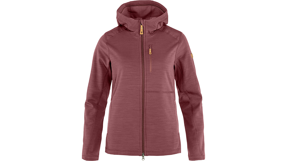 Fjallraven Keb Fleece Hoodie - Womens, Mesa Purple, Extra Small, F86990-410-XS