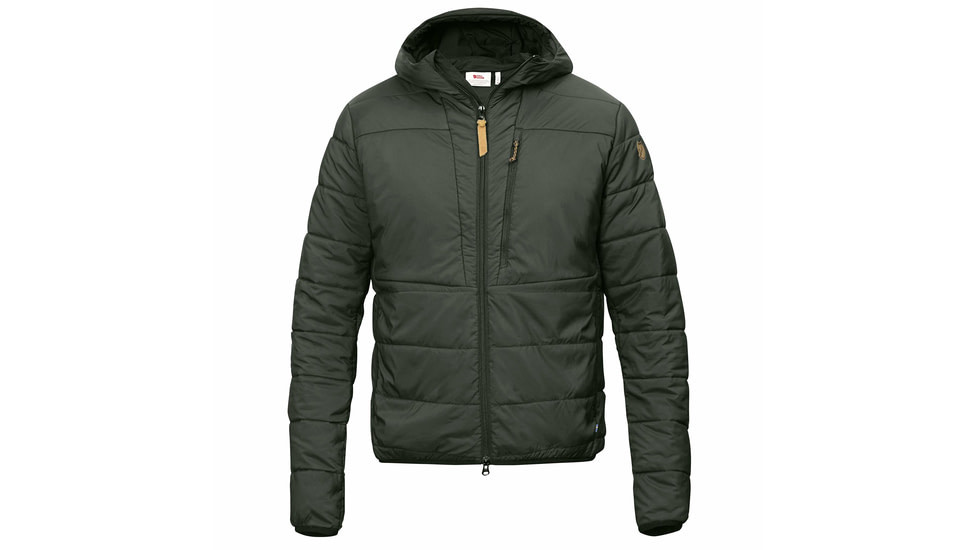 Fjallraven Keb Padded Hoodie - Mens, Deep Forest, XXL, F82413-662-XXL