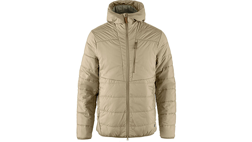 Fjallraven Keb Padded Hoodie - Mens, Fossil, Small, F82413-118FR-S