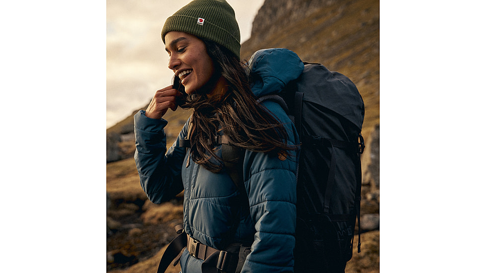 Fjallraven Keb Padded Hoodie - Womens, Mountain Blue, 2XS, F89630-570-XXS