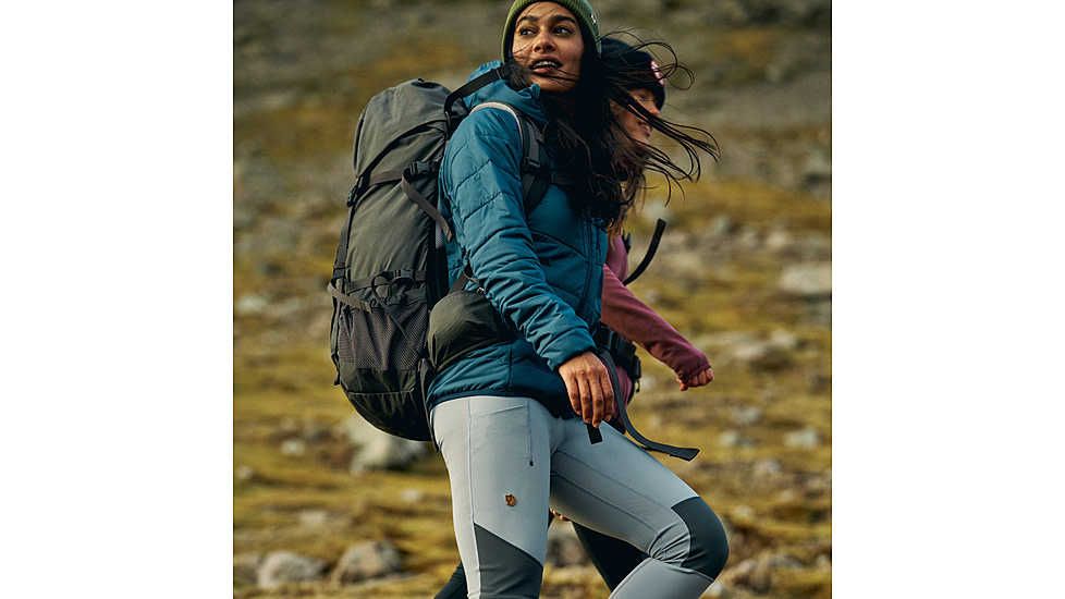 Fjallraven Keb Padded Hoodie - Womens, Mountain Blue, 2XS, F89630-570-XXS