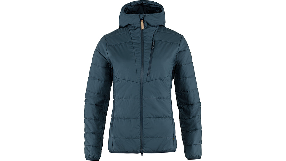 Fjallraven Keb Padded Hoodie - Womens, Mountain Blue, 2XS, F89630-570-XXS
