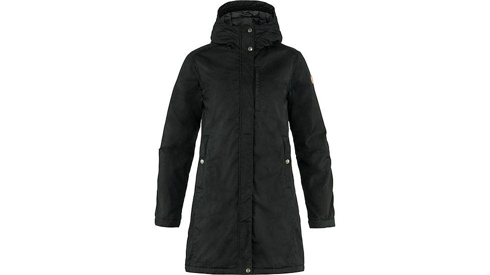Fjallraven Kiruna Padded Parka - Womens, Black, XXL, F89644-550-XXL