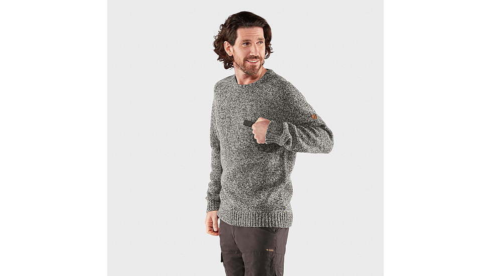 Fjallraven Lada Round-Neck Sweater - Mens, Grey, Extra Large, F84139-020-XL
