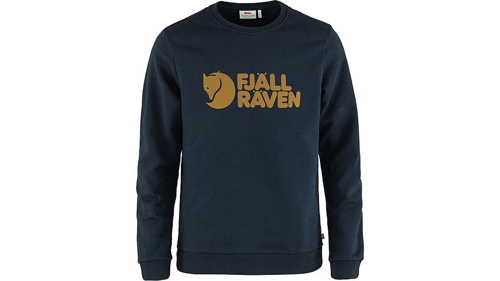 Fjallraven Logo Sweater - Mens, Dark Navy, 2XL, F84142-555-XXL