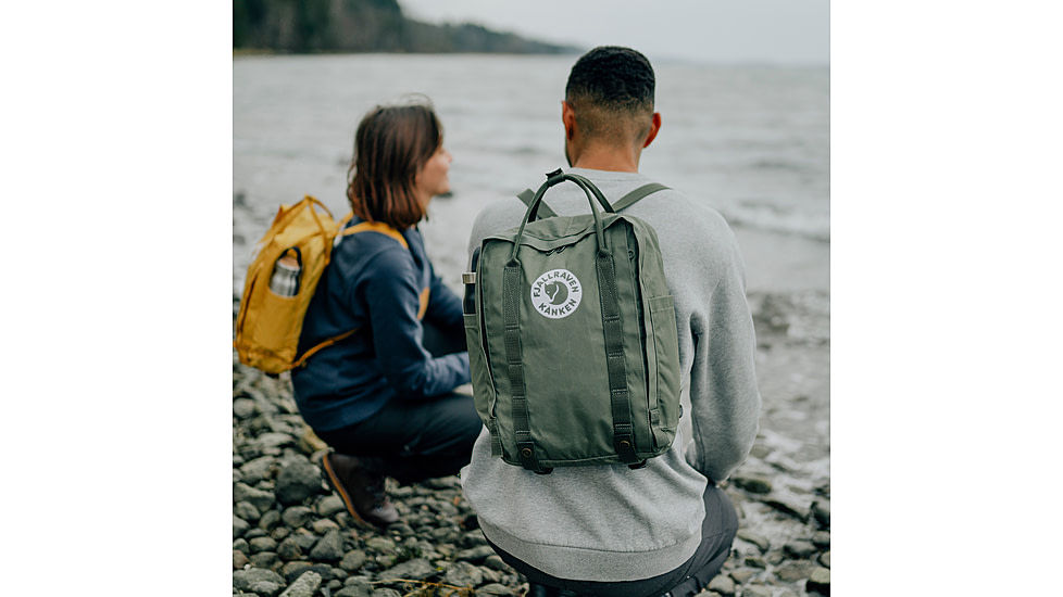 Fjallraven Logo Sweater - Mens, Grey-Melange, 2XL, F84142-020-999-XXL