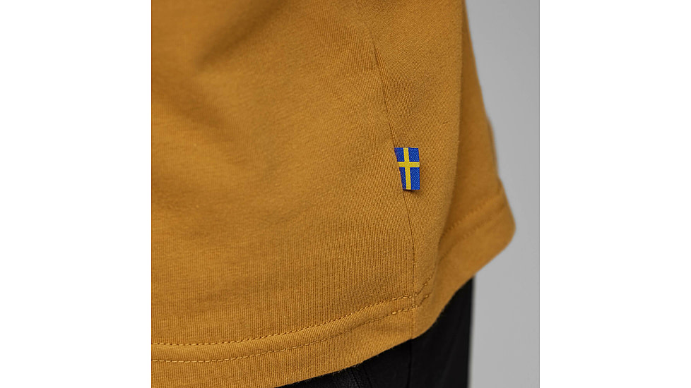 Fjallraven Lush Logo T-Shirt - Mens, Acorn, Medium, F12600219-166-M