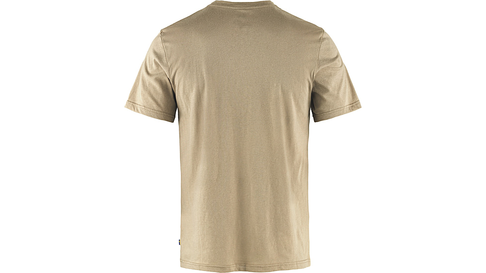 Fjallraven Lush Logo T-Shirt - Mens, Fossil, 2XL, F12600219-118-XXL