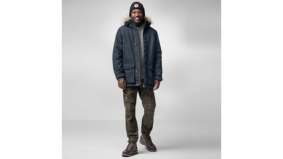 Fjallraven Nuuk Lite Parka - Mens, Black, Extra Large, F87158-550-XL