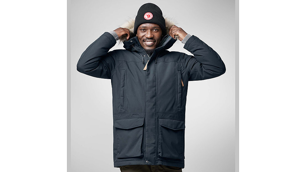 Fjallraven Nuuk Lite Parka - Mens, Black, Extra Large, F87158-550-XL