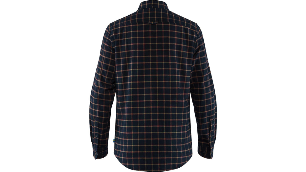 Fjallraven Ovik Flannel Shirt - Mens, Dark Navy, Small, F82979-555-S