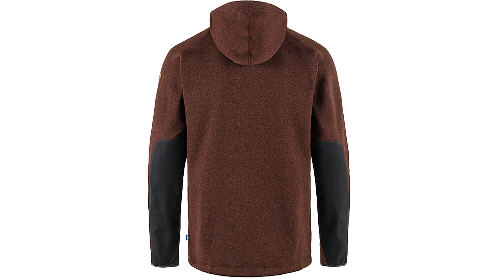 Fjallraven Ovik Fleece Hoodie - Mens, Autumn Leaf, Large, F82252-215-L
