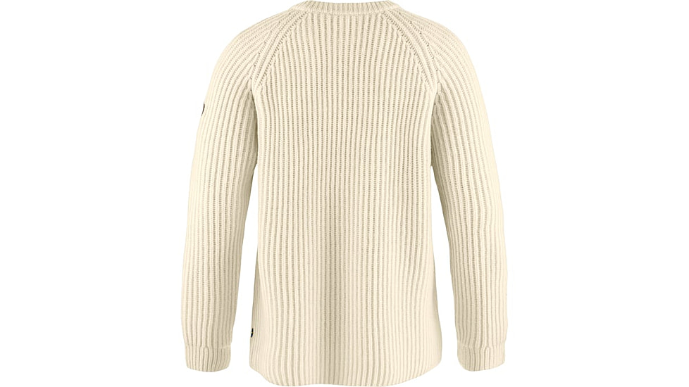 Fjallraven Ovik Rib Sweater - Womens, Chalk White, Large, F14600183-113FR-L