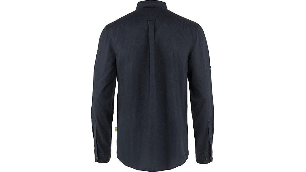 Fjallraven Ovik Travel Long Sleeve Shirt - Mens, Dark Navy, 2XL, F87208-555-XXL