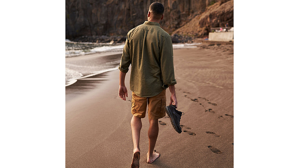 Fjallraven Ovik Travel Long Sleeve Shirt - Mens, Green, Extra Small, F87208-620-XS