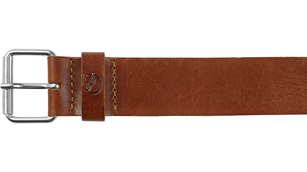Fjallraven Singi Belt 4 cm., Leather Cognac, 75 cm, F77281-249-75cm