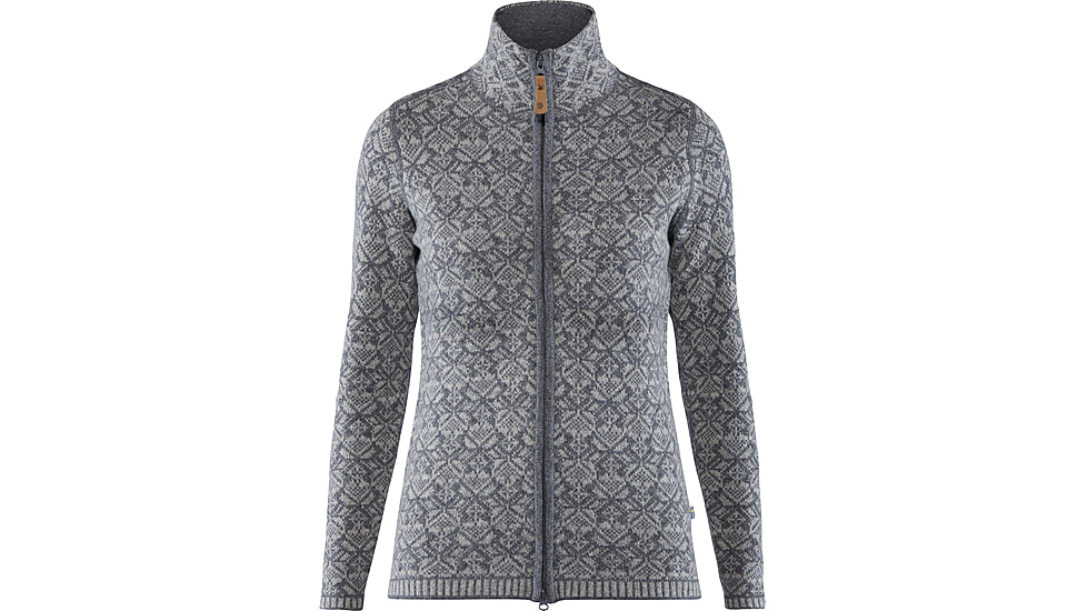Fjallraven Snow Cardigan - Womens, Grey, Small, F89912-020-S