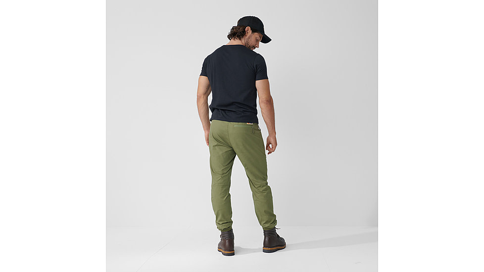 Fjallraven Vardag Trousers - Men's, 48 in, Regular, Green, F86666-620-48/R