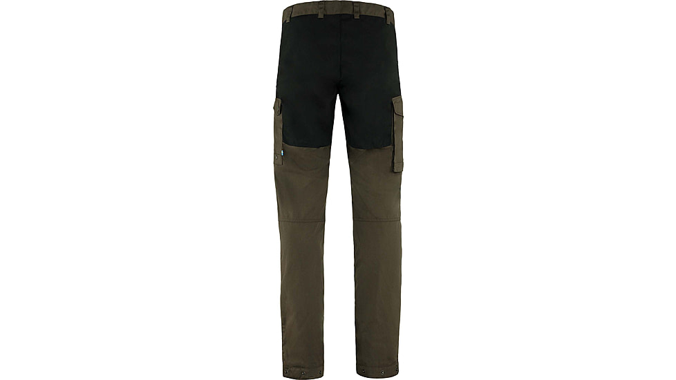 Fjallraven Vidda Pro Trouser - Mens, Regular Inseam, Dark Olive/Black, 50/Regular, F87177-633-550-50/R