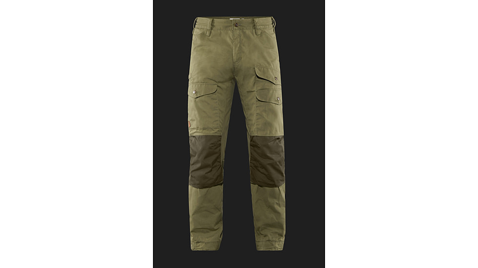Fjallraven Vidda Pro Ventilated Trousers - Mens, Short Inseam, Laurel Green/Deep Forest, 50/Short, F87178-625-662-50/S