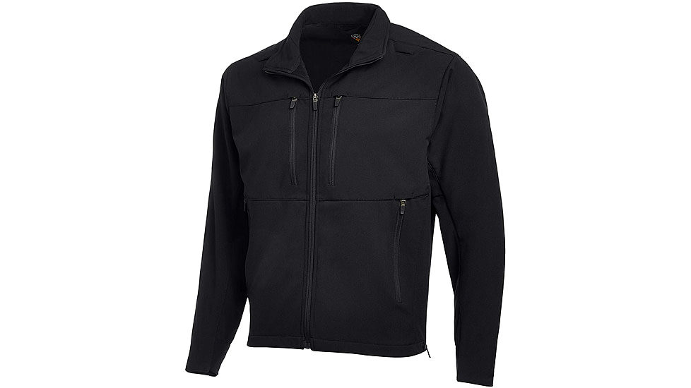 Flying Cross Dutyguard Full Zip Softshell Jacket - Mens, Black, Regular, Medium, 5740010MEDIUMREG