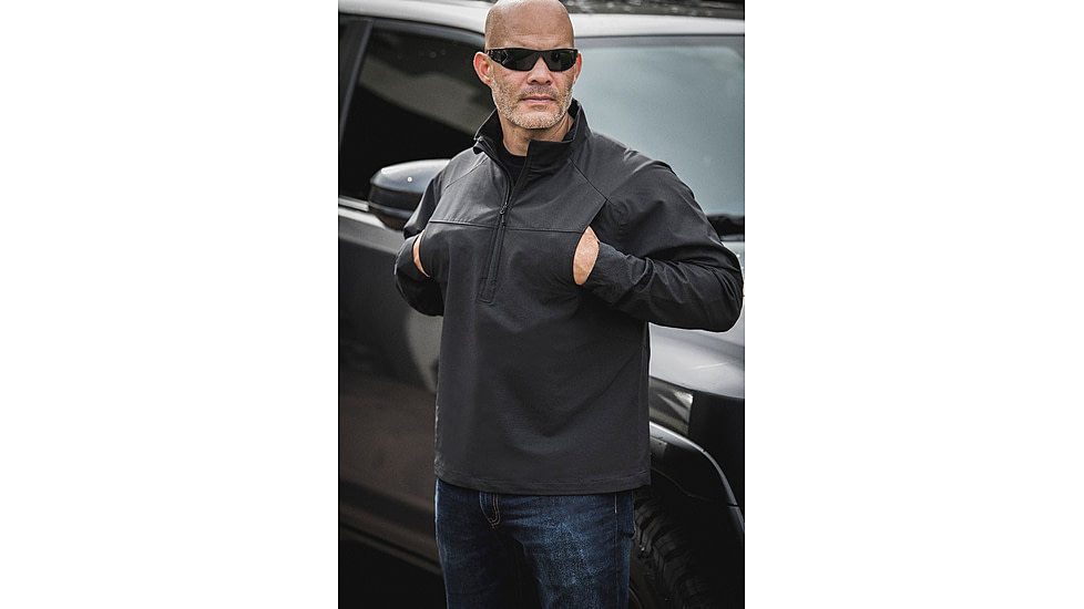 Flying Cross Dutyguard Ht Hybrid Technology Pullover, Black - 5710010LARGELONG