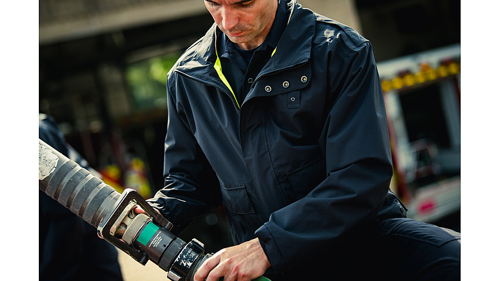 Flying Cross Dutyguard RT Reversible Bomber Jacket - Mens, Black, Short, Large, 5716010LARGESHORT