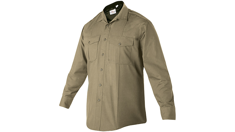 Flying Cross FX STAT Class B Long Sleeve Shirt - Men's, Silver Tan, 2XL, 34/35in Sleeve, FX7120042XL3435