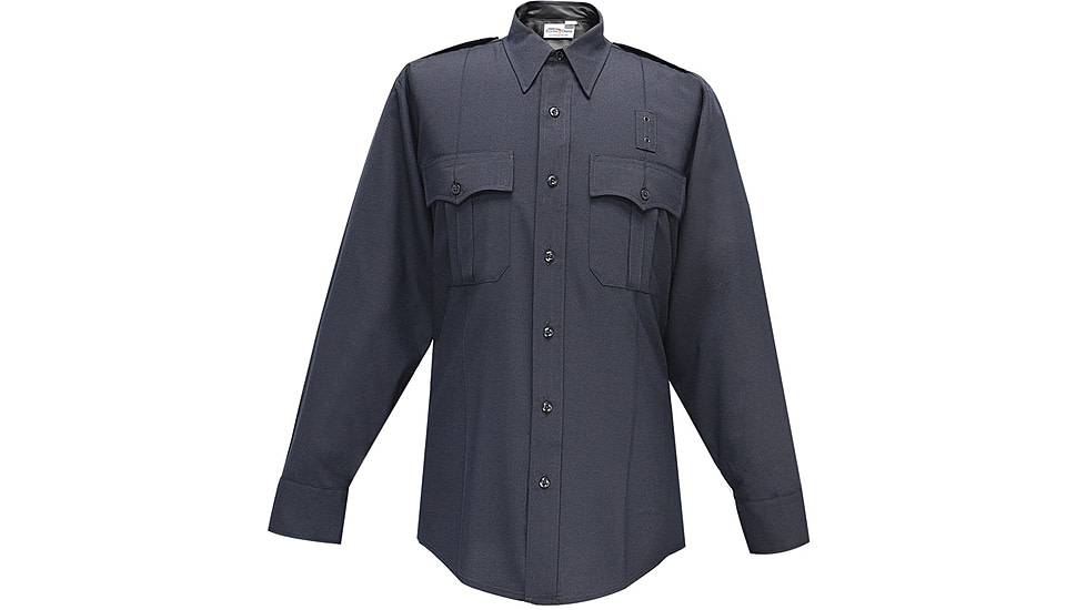 Flying Cross Justice Long Sleeve Shirt W/ Zipper - Lapd Navy - 07W84Z861703637