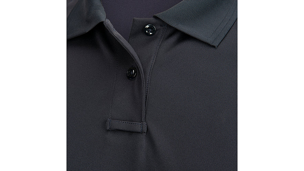 Flying Cross Short Sleeve Impact Polo, Black - 320010LARGENA