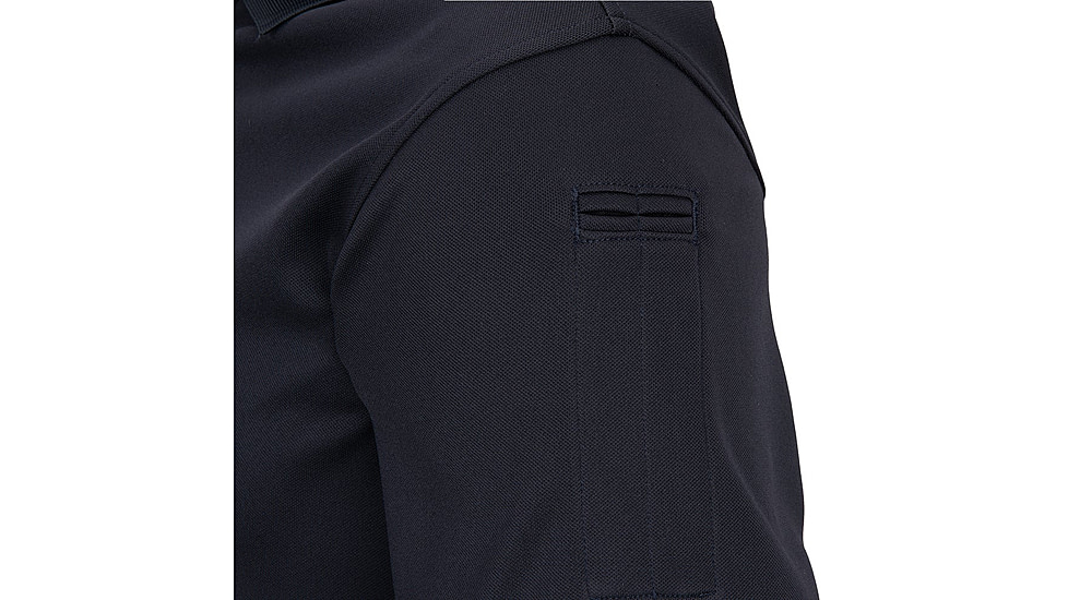 Flying Cross Short Sleeve Impact Polo, Black - 320010LARGENA