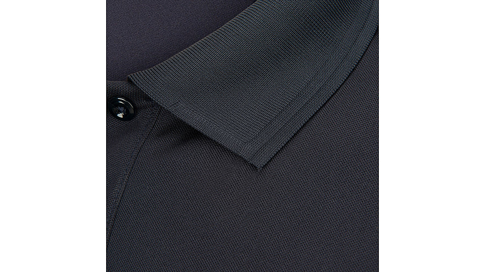 Flying Cross Short Sleeve Impact Polo, Black - 320010LARGENA