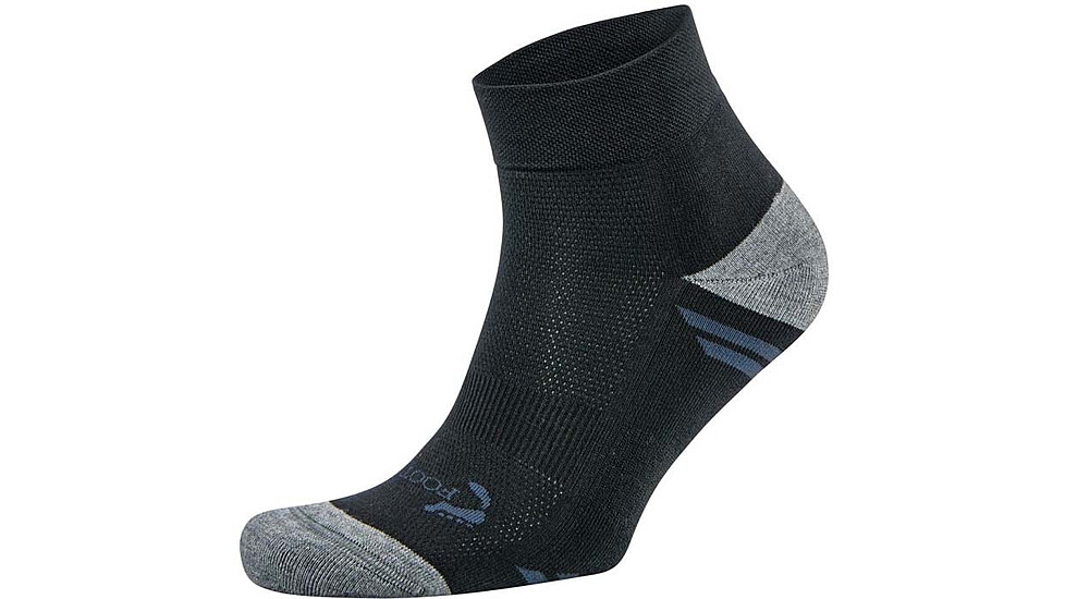 Foot Zen Comfort Quarter Socks - Men's, Small, Black, 302034