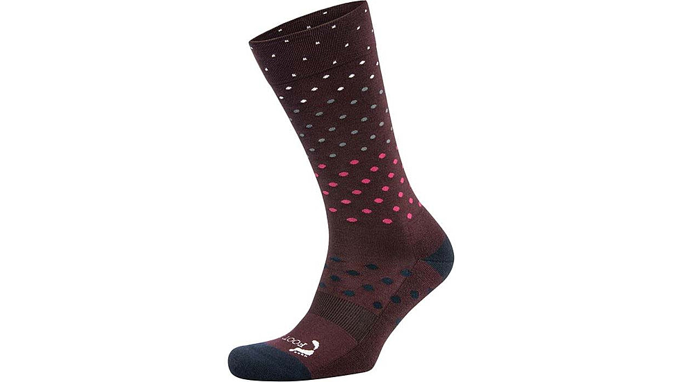 Foot Zen Crew Socks - Women's, Small, Dot Crew Plum, 302068
