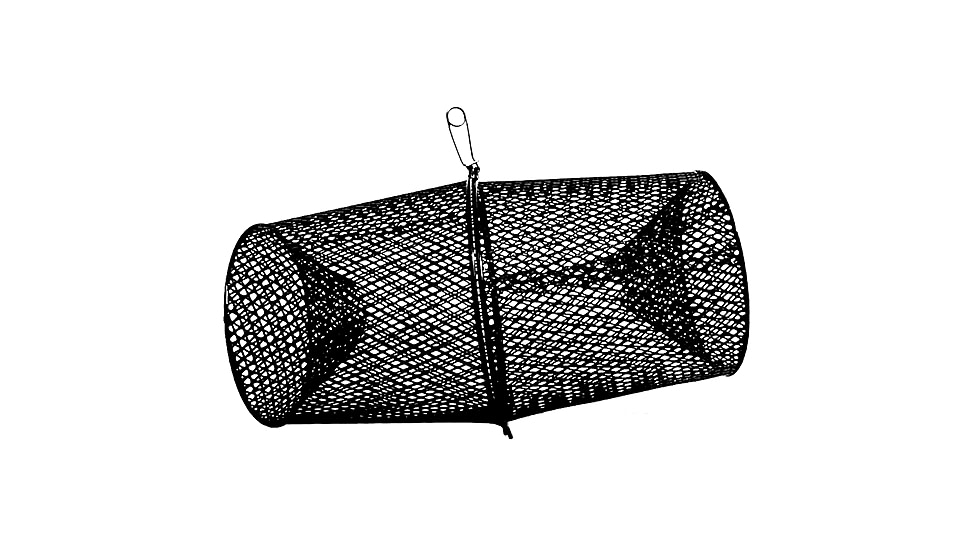 Frabill Torpedo Trap - Black Minnow Trap - 10" x 9.75" x 9" 71566