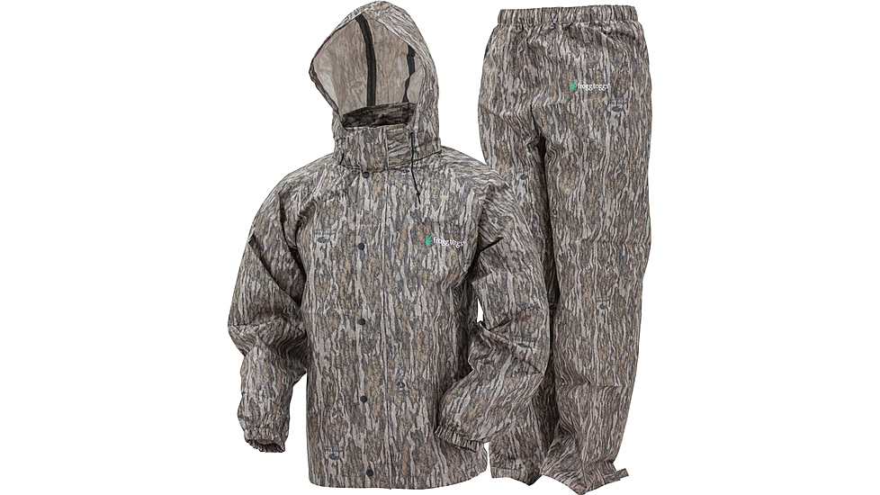 Frogg Toggs All-Sport Rain Suit - Mens, Mossy Oak Bottomlands, Small, AS1310-50SM