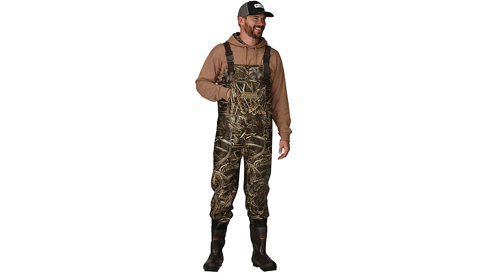 Frogg Toggs Amphib 3.5mm Neoprene Bootfoot Wader, Realtree Max - 7, 12US, 1410523