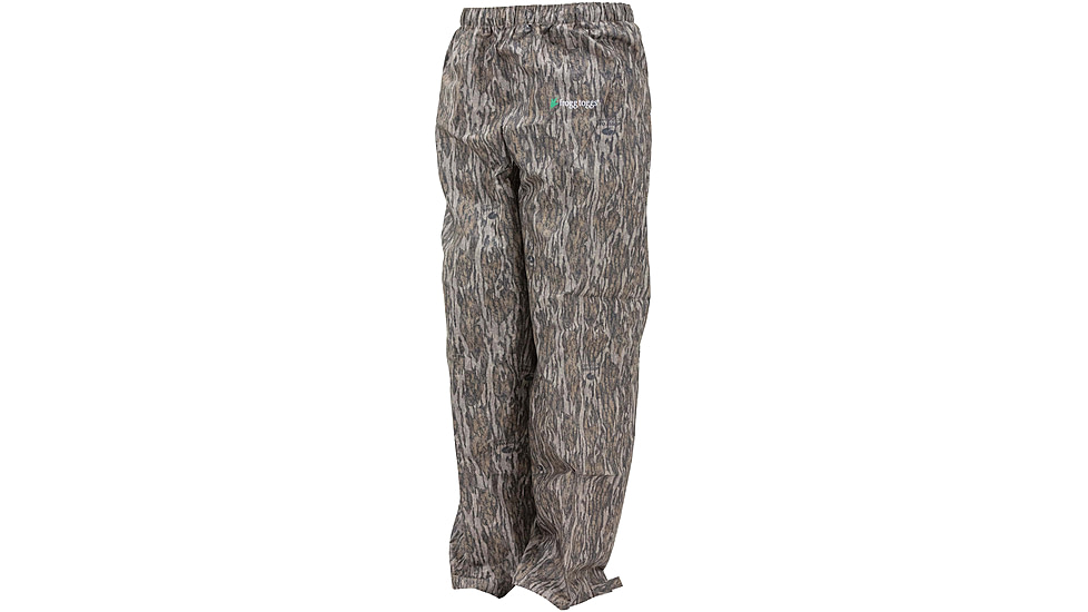 Frogg Toggs Pro Action Rain Pant - Mens, Mossy Oak Bottomlands, Extra Large, PA83102-50XL