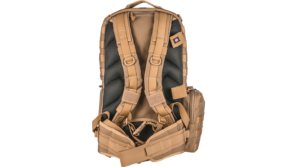 GPS Tall Tactical Range Backpack, Tan, GPS-T1913BPT