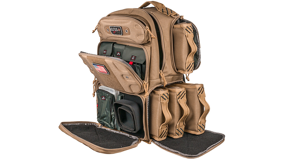 GPS Tall Tactical Range Backpack, Tan, GPS-T1913BPT