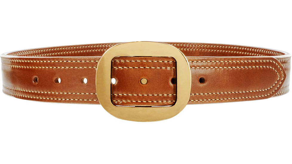Galco 1 1/2in SB24 Center Post Flat Back Buckle Holster Belt, Tan, 34, SB24-34