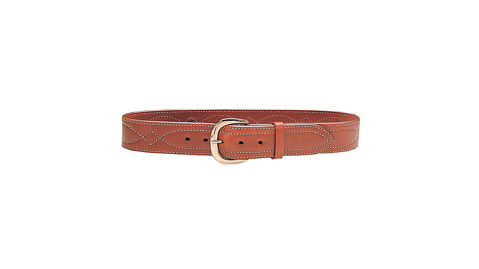 Galco SB6 Fancy Stitched Belt - Tan - Size - 38 SB6-38