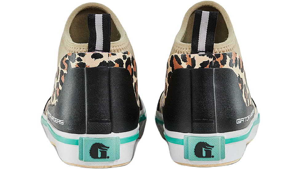 Gator Waders Camp Boots - Womens, Leopard/Aqua, 6 US, CAM3001W6