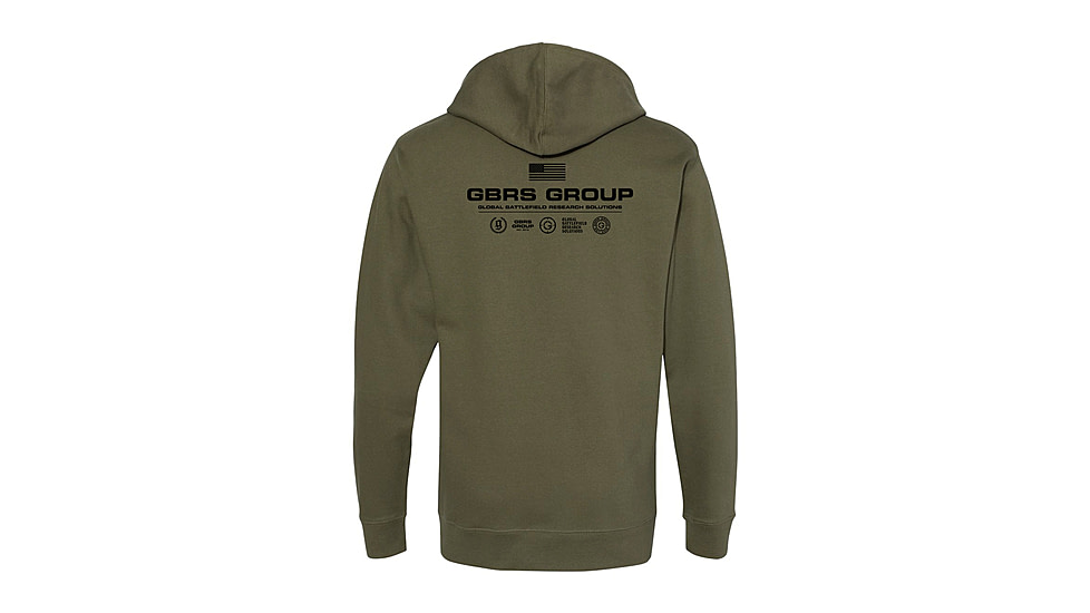 GBRS Group Anniversary Edition Instructor Pullover Hoodie - Men's, Army, Small, PO-GRNBLK-INS25-S