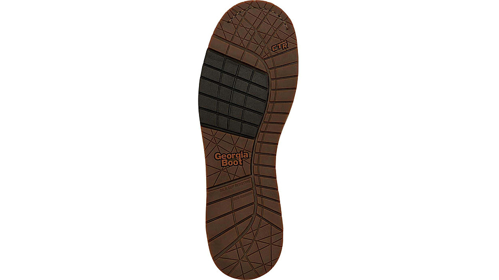 Georgia Boot AMP LT Wedge Waterproof Moc-Toe 6in Work Boot - Mens, Wide, Brown, 8.5, GB00429-085W