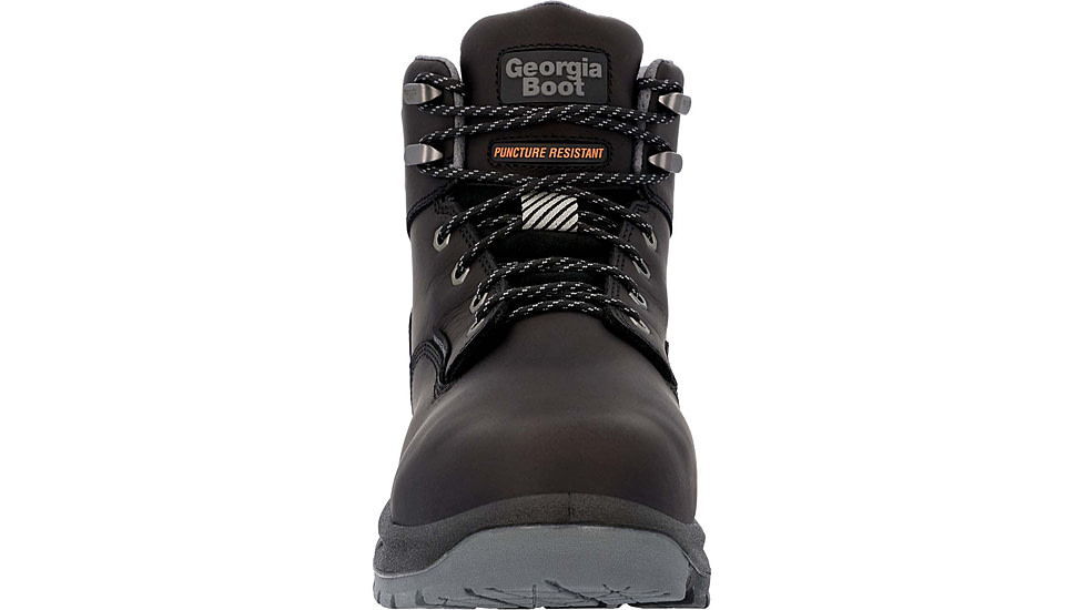 Georgia Boot OT Internal Metatarsal Alloy Toe Puncture Resistant 6in Work Boot - Mens, Medium, Black, 9, GB00562-090M