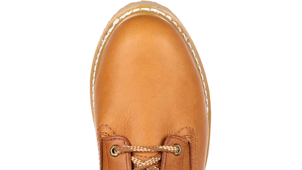 Georgia Boot Wedge Steel Toe 6in Work Boot - Mens, Wide, Baracuda Gold, 10, G6342-100W