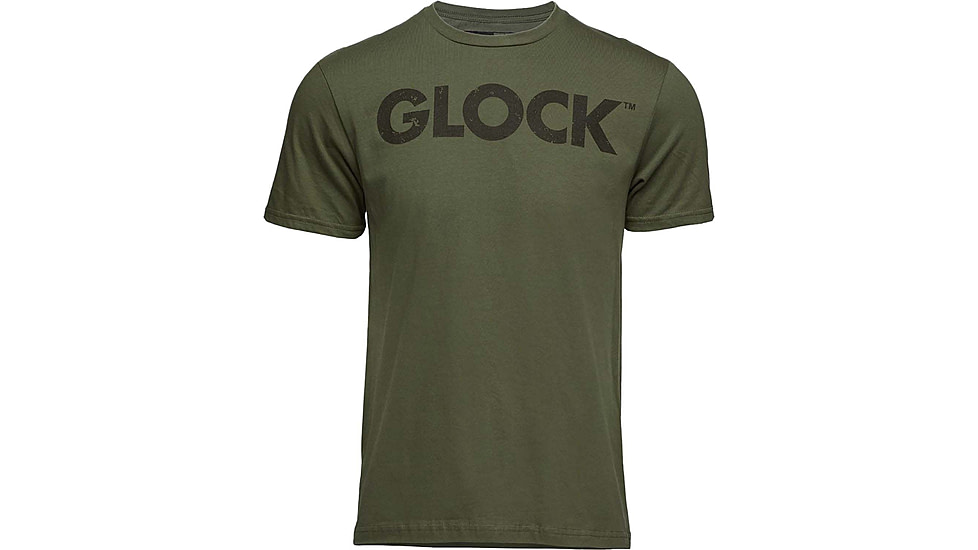 Glock Caliber T-Shirt - Men's, Military Green, Medium, AP96157